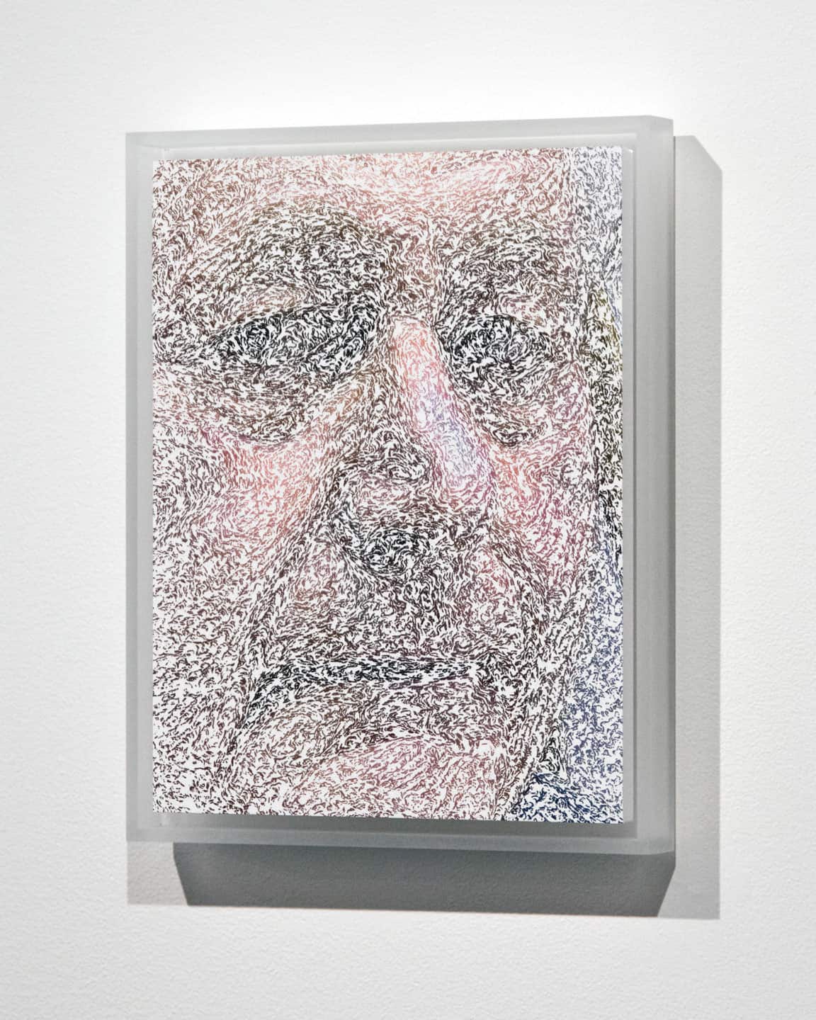 Alex Fischer, A General Impression, 2013 install at Dry Pixels and Wet Molecules, O'Born Contemporary